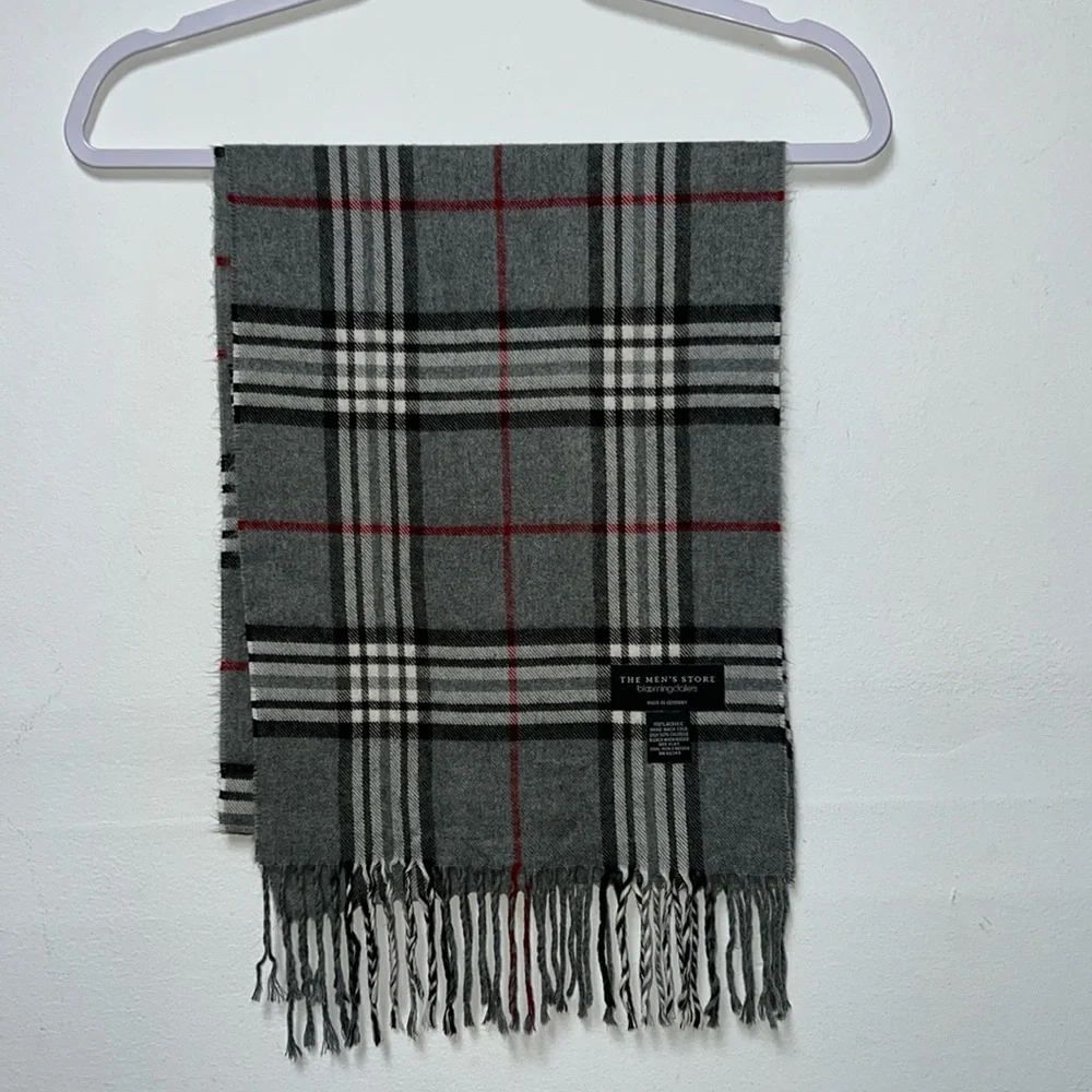 The man store Bloomingdale’s fraas plaid scarf